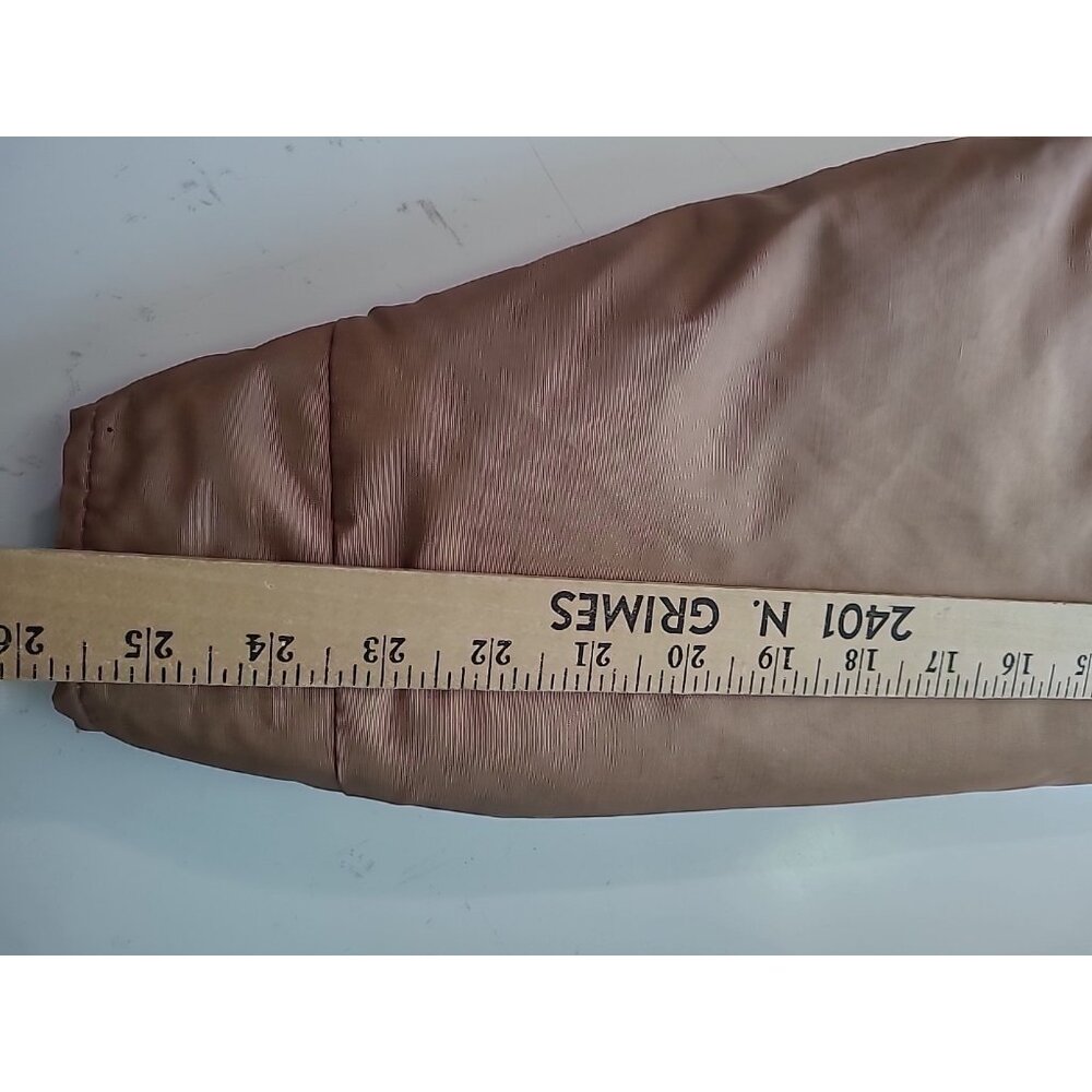 True Vintage Comfy Goose Down Jacket Coat Men XL “Fur” Collar Puffer USA 70s 60s - Picture 6 of 16